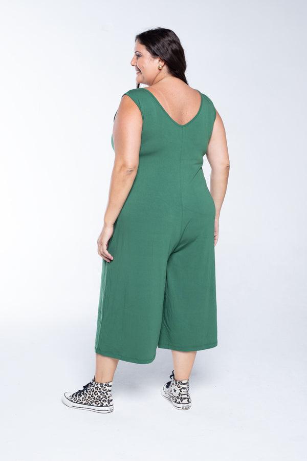 Macacão Soul - Regata Pantacourt em Viscolycra