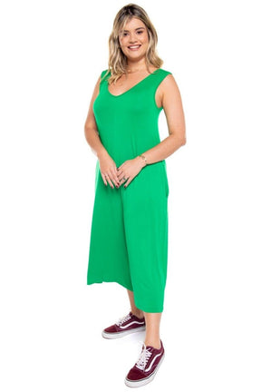 Macacão Soul - Regata Pantacourt em Viscolycra