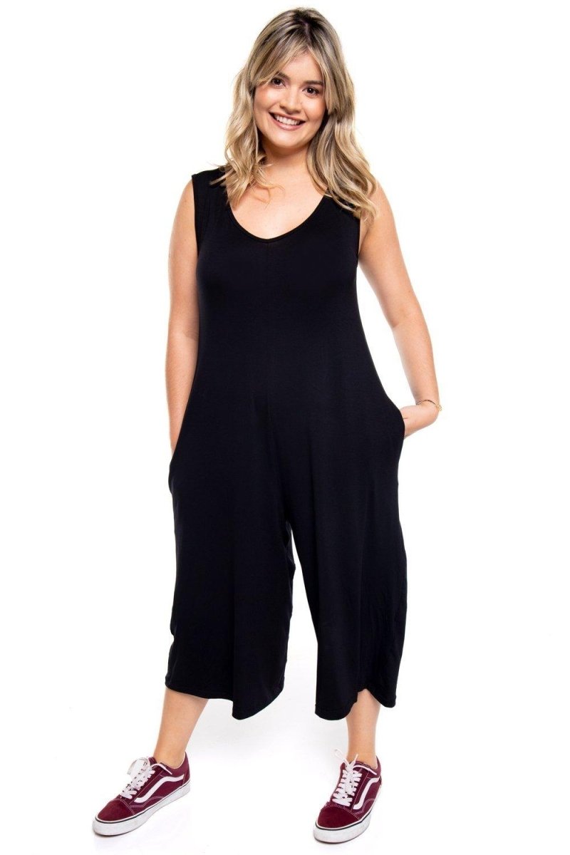 Macacão Soul - Regata Pantacourt em Viscolycra