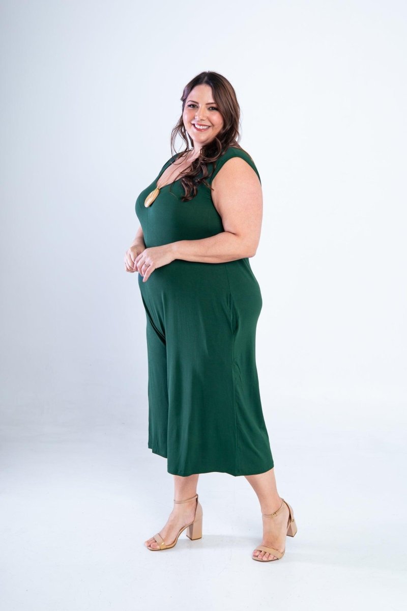 Macacão Soul - Regata Pantacourt em Viscolycra