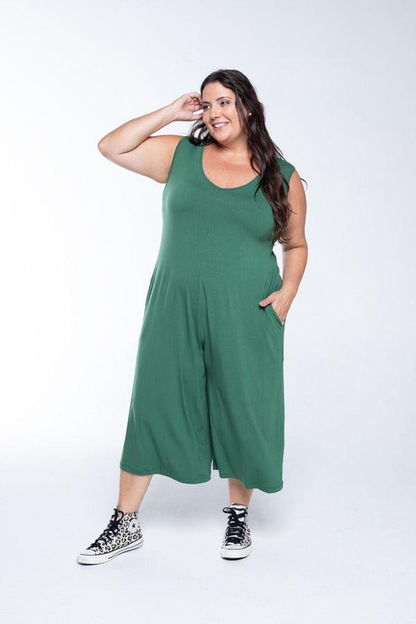 Macacão Soul - Regata Pantacourt em Viscolycra