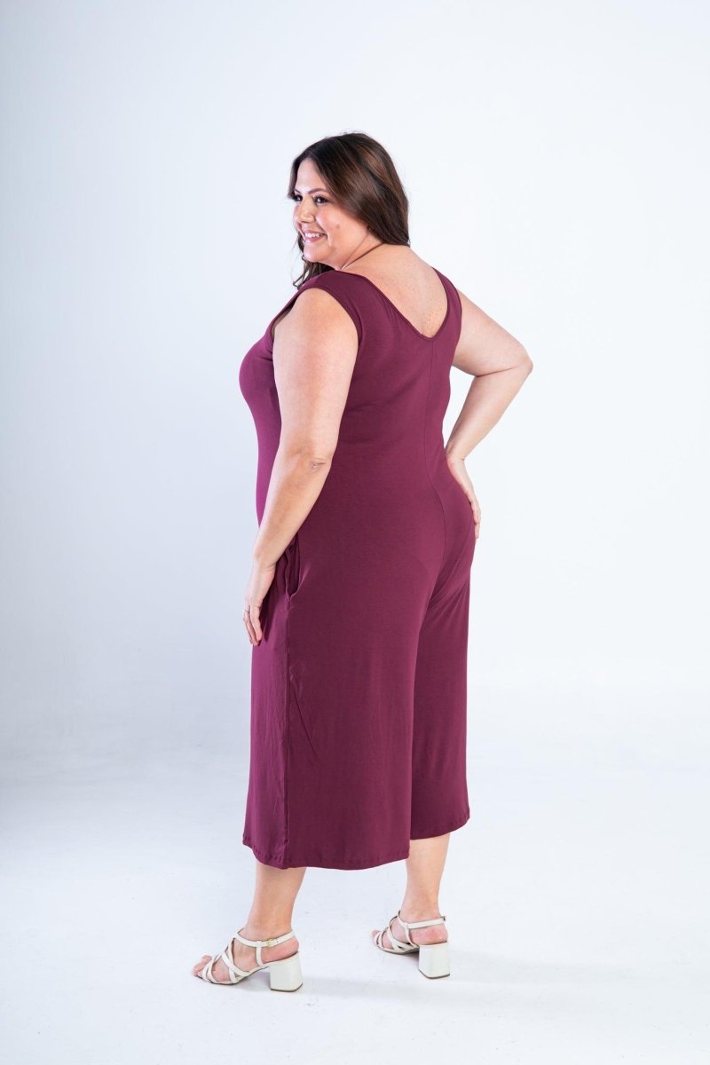 Macacão Soul - Regata Pantacourt em Viscolycra