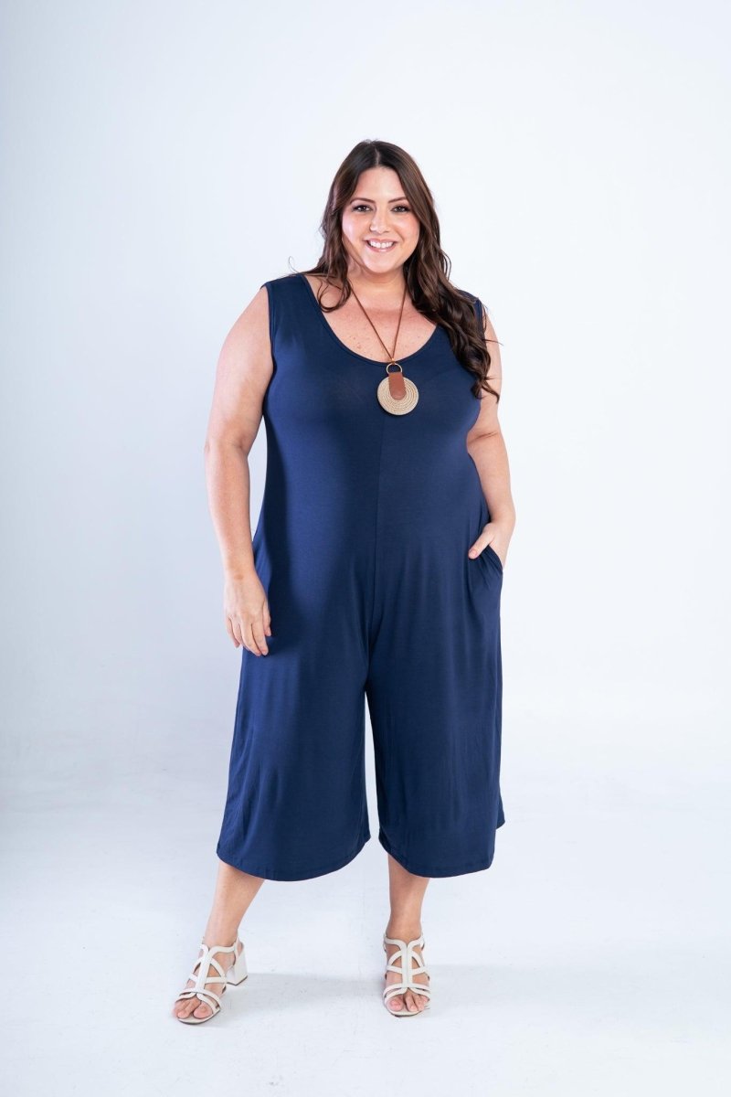 Macacão Soul - Regata Pantacourt em Viscolycra