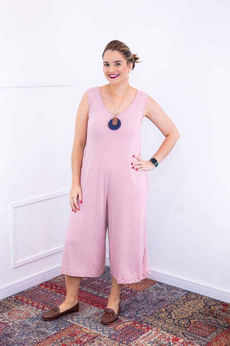 Macacão Soul - Regata Pantacourt em Viscolycra