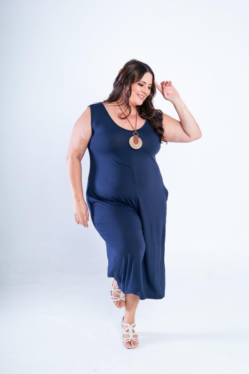 Macacão Soul - Regata Pantacourt em Viscolycra