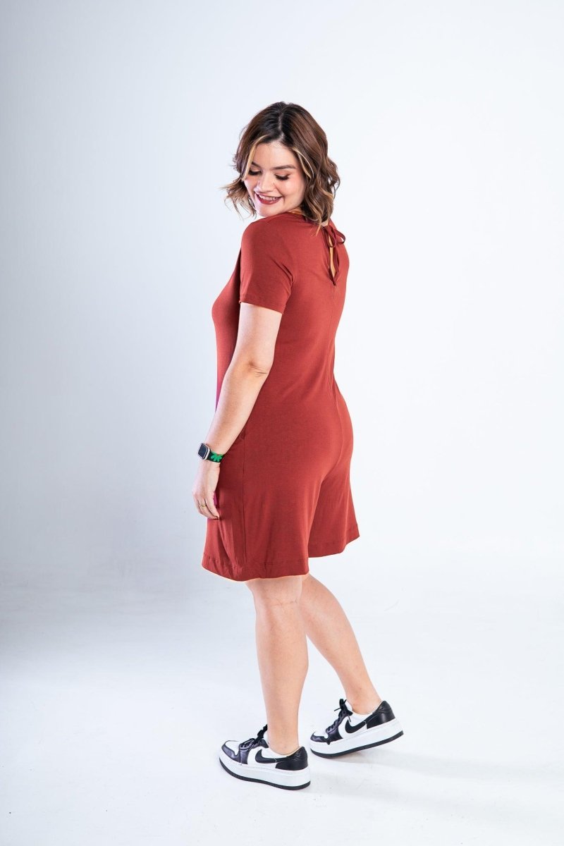 Macaquinho Jade - Midi com Mangas