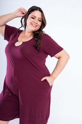 Macaquinho Jade - Midi com Mangas