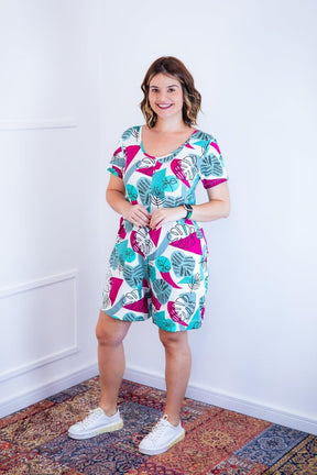 Macaquinho Jade - Midi com Mangas