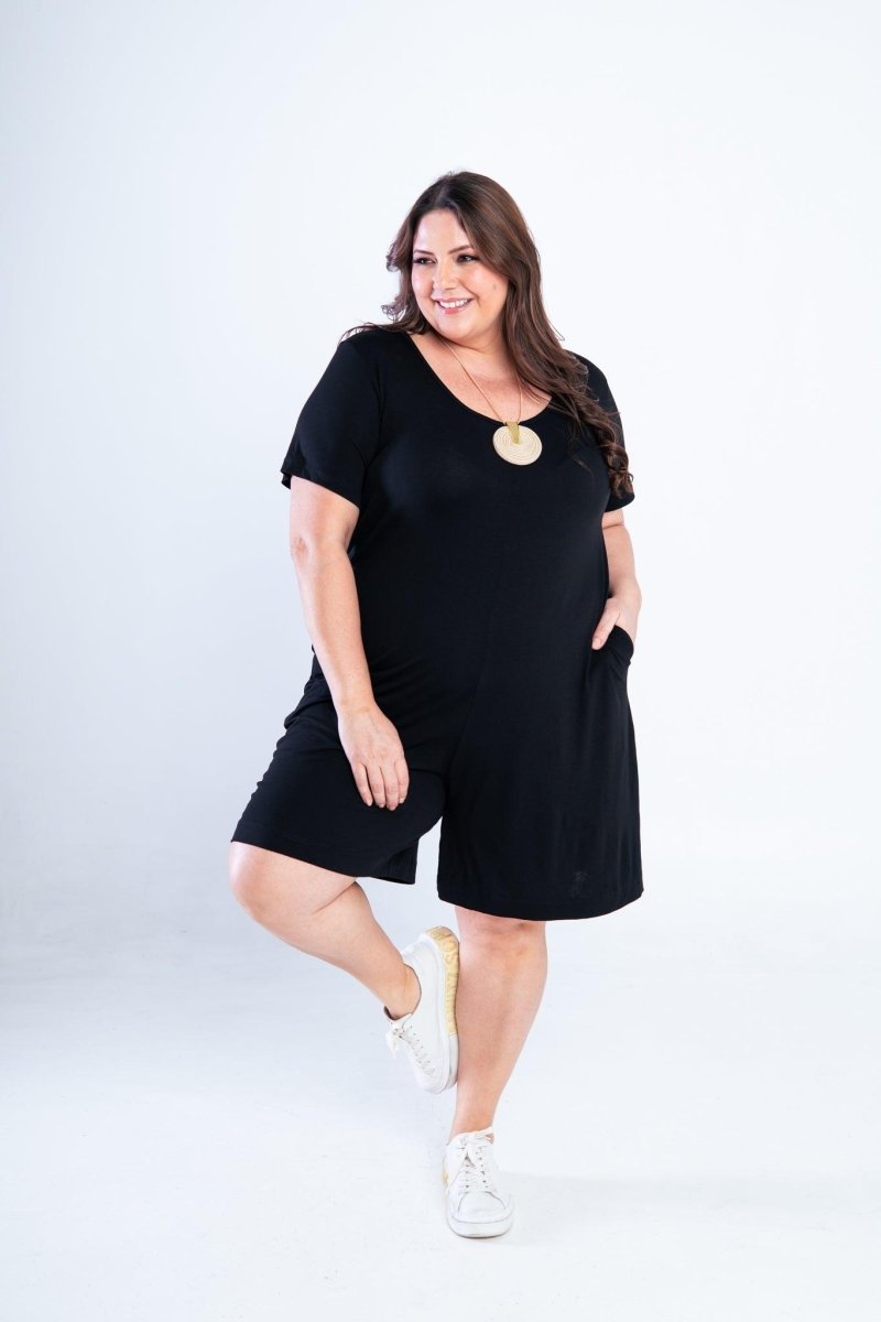 Macaquinho Jade - Midi com Mangas