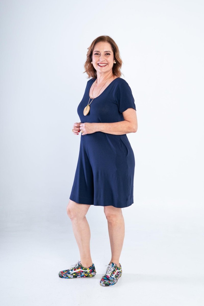 Macaquinho Jade - Midi com Mangas