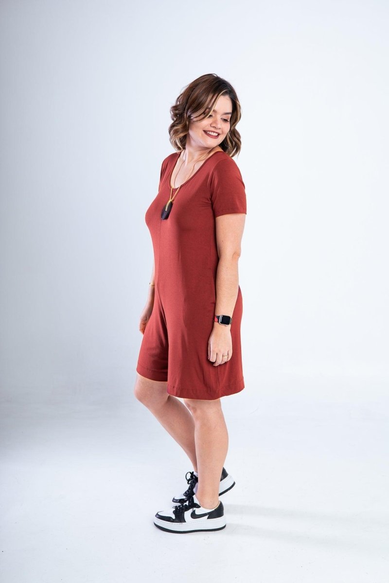 Macaquinho Jade - Midi com Mangas