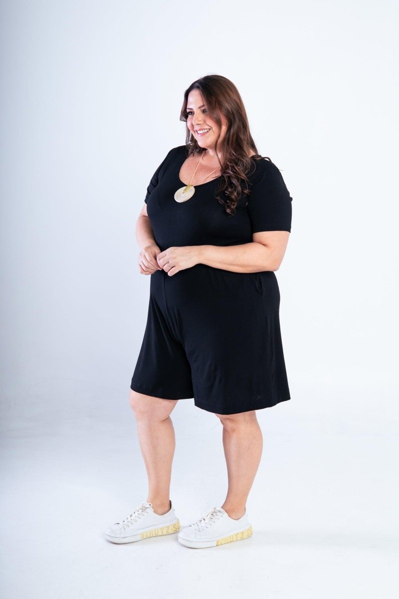 Macaquinho Jade - Midi com Mangas