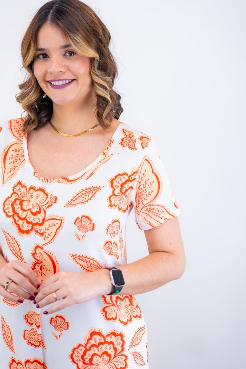 Macaquinho Jade - Midi com Mangas em Malha Confort Deluxe