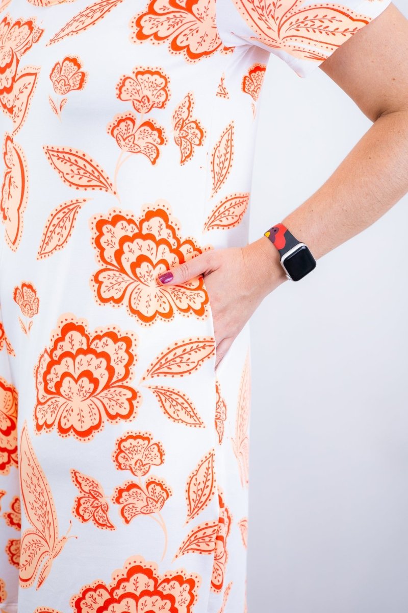 Macaquinho Jade - Midi com Mangas em Malha Confort Deluxe