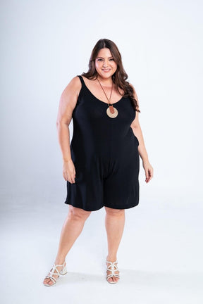 Macaquinho Kate - Midi Alça Larga