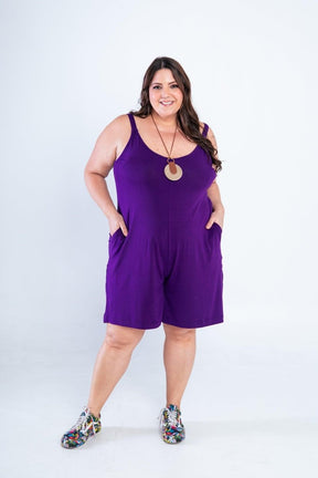 Macaquinho Kate - Midi Alça Larga