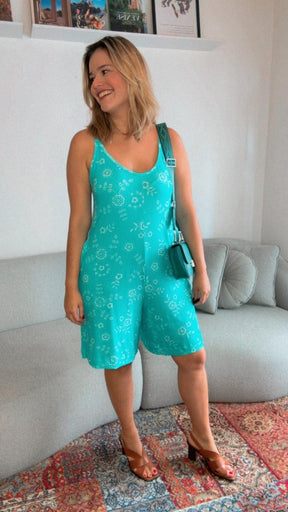 Macaquinho Kate - Midi Alça Larga