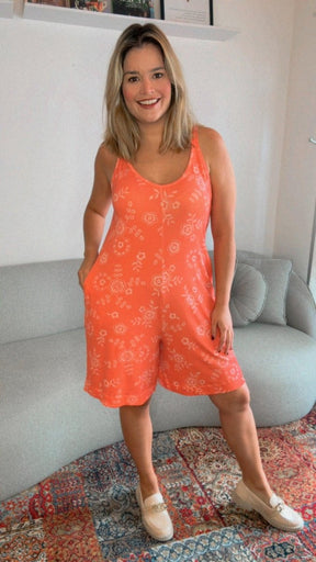 Macaquinho Kate - Midi Alça Larga