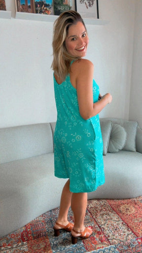 Macaquinho Kate - Midi Alça Larga