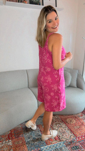 Macaquinho Kate - Midi Alça Larga