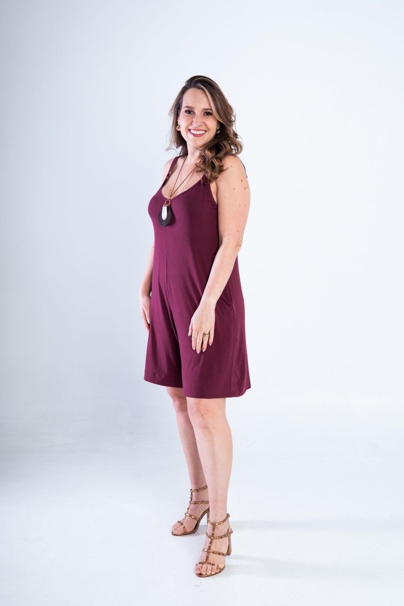 Macaquinho Kate - Midi Alça Larga