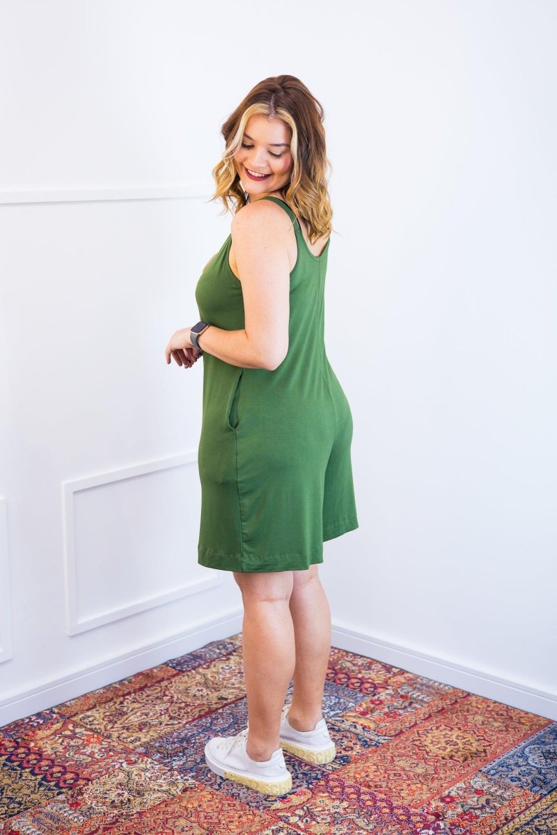 Macaquinho Kate - Midi Alça Larga