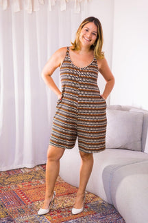 Macaquinho Kate - Midi Alça Larga