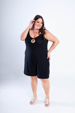 Macaquinho Kate - Midi Alça Larga