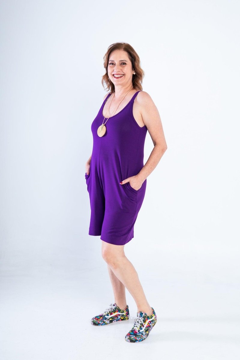 Macaquinho Kate - Midi Alça Larga