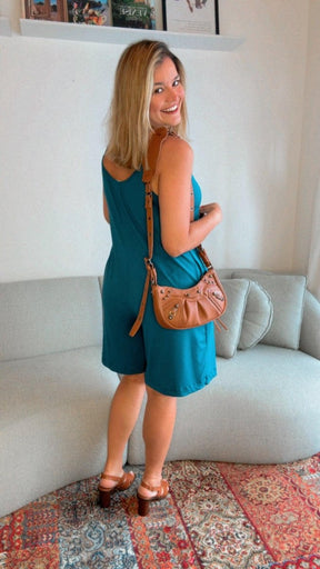 Macaquinho Kate - Midi Alça Larga