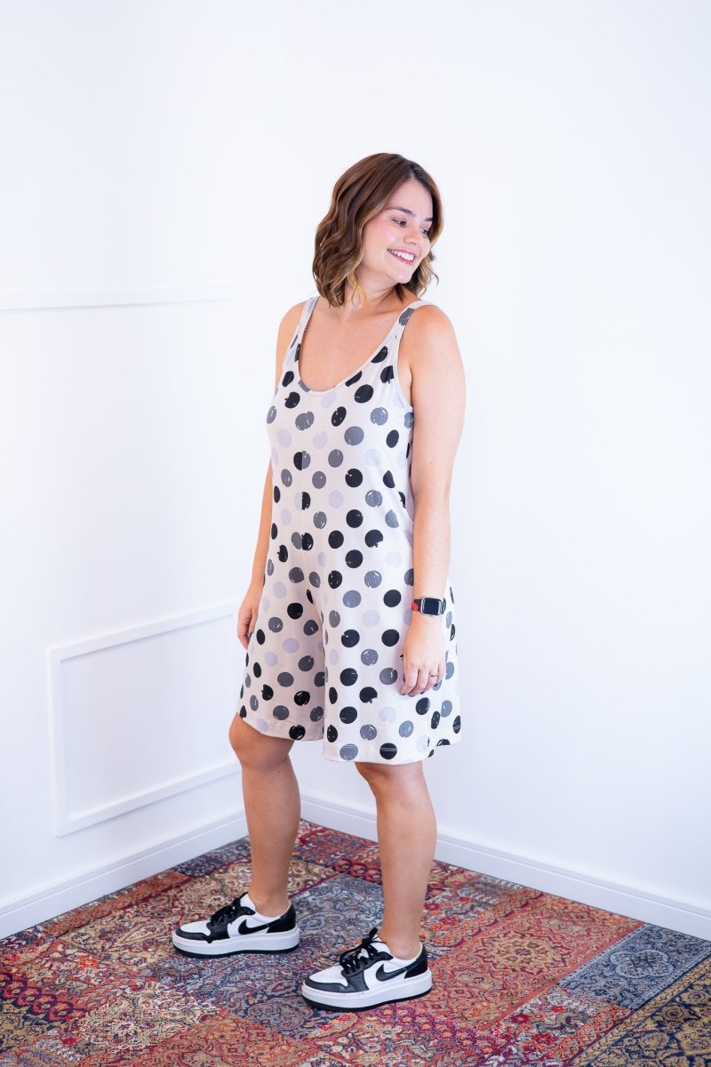 Macaquinho Kate - Midi Alça Larga