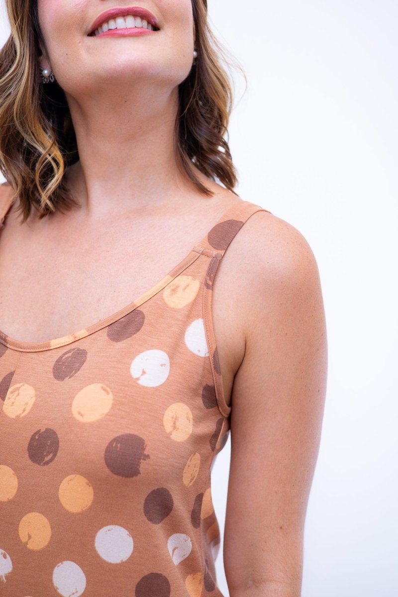 Macaquinho Kate - Midi Alça Larga