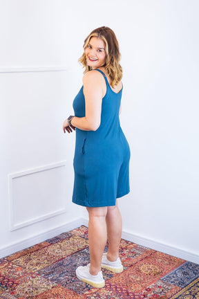 Macaquinho Kate - Midi Alça Larga