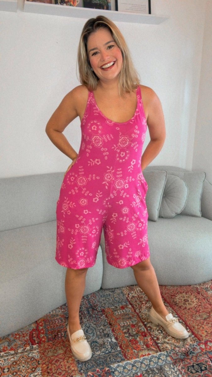 Macaquinho Kate - Midi Alça Larga