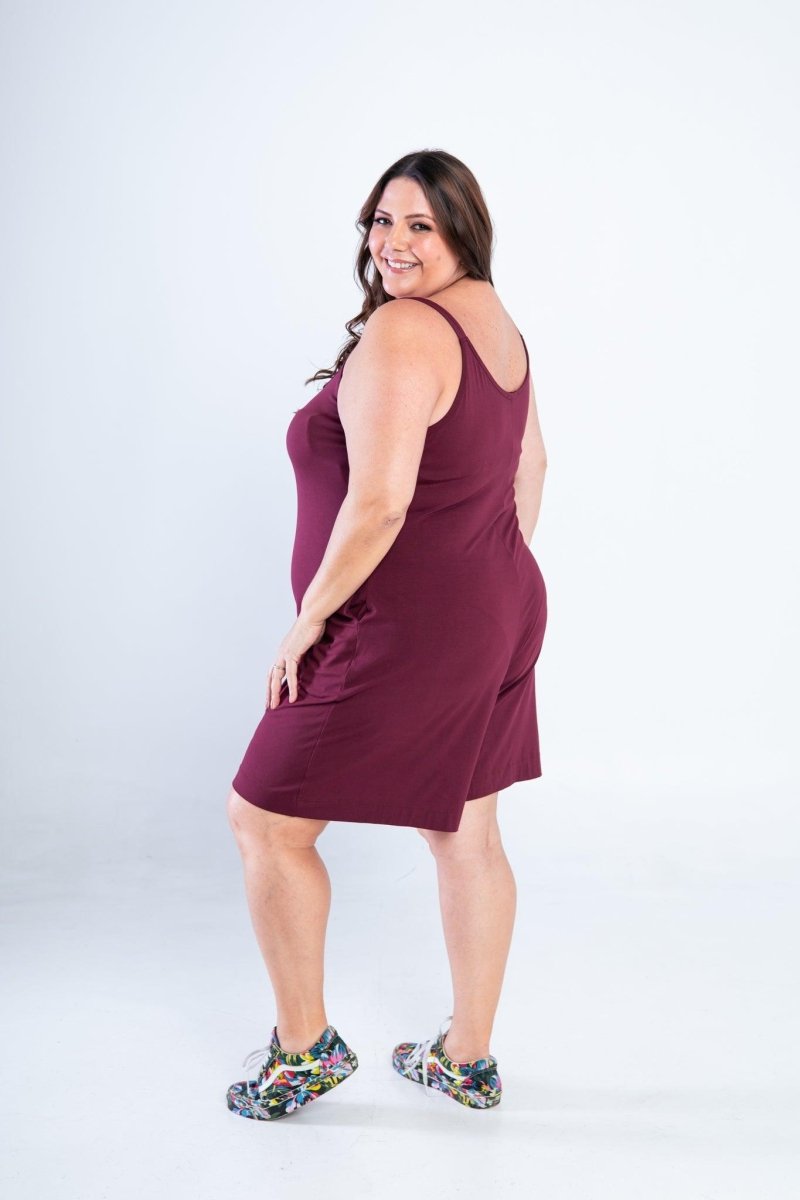 Macaquinho Kate - Midi Alça Larga