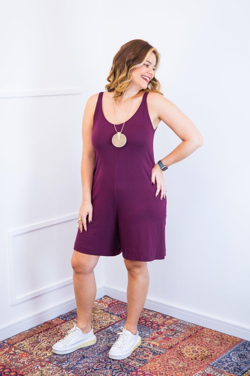 Macaquinho Kate - Midi Alça Larga