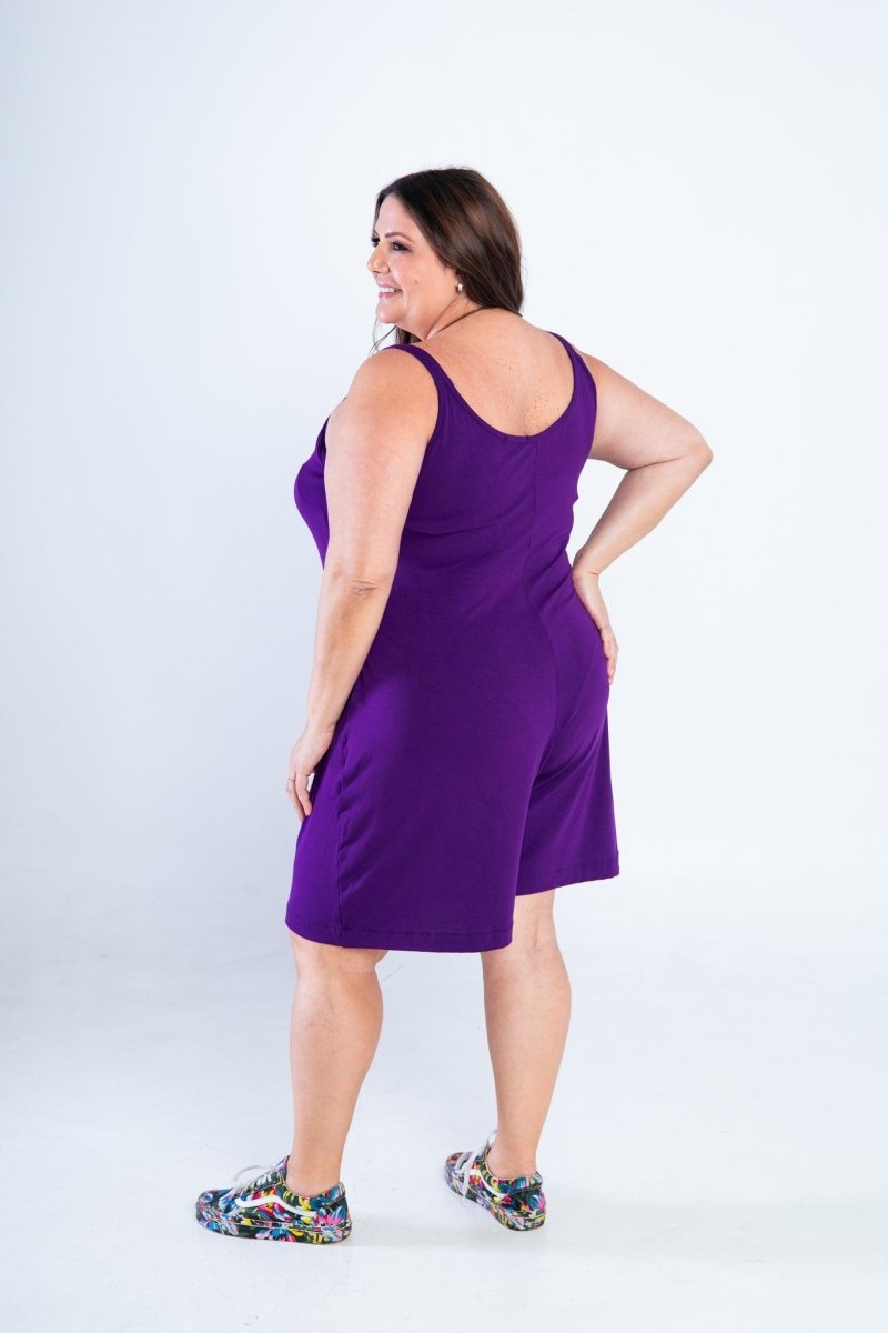 Macaquinho Kate - Midi Alça Larga