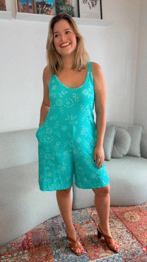 Macaquinho Kate - Midi Alça Larga