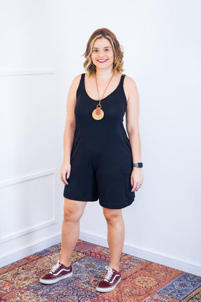 Macaquinho Kate - Midi Alça Larga