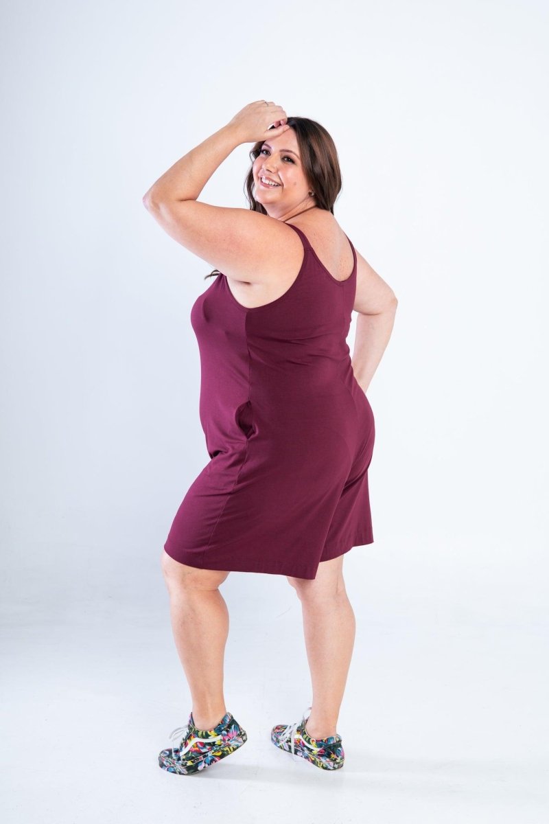 Macaquinho Kate - Midi Alça Larga