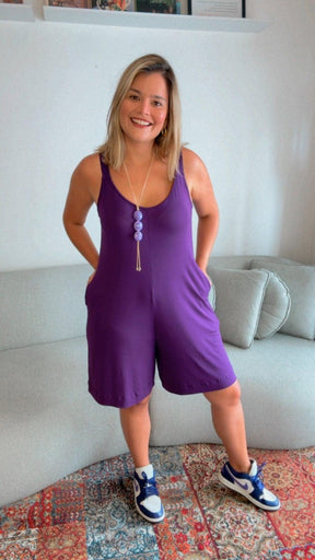 Macaquinho Kate - Midi Alça Larga