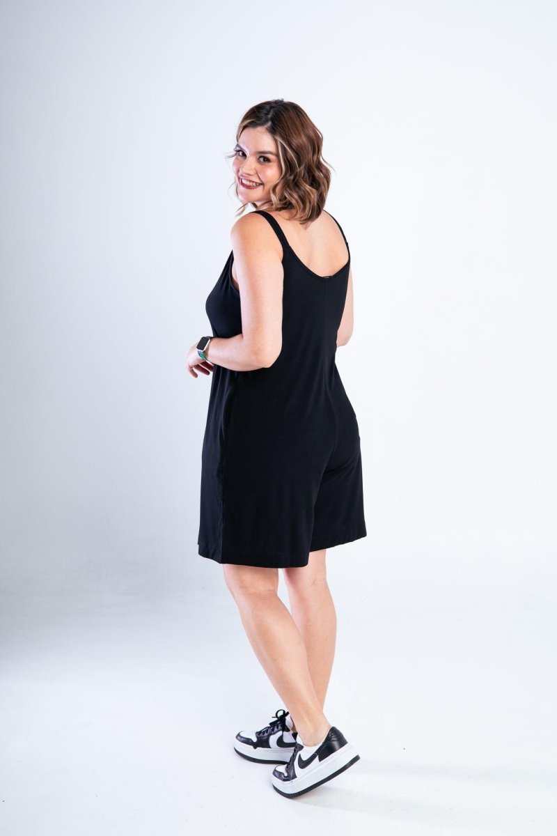 Macaquinho Kate - Midi Alça Larga