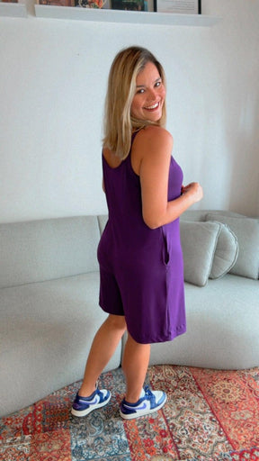 Macaquinho Kate - Midi Alça Larga