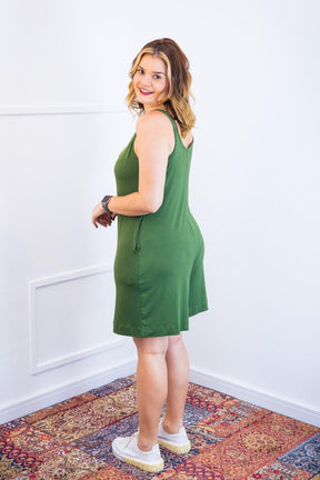 Macaquinho Kate - Midi Alça Larga