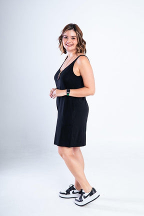 Macaquinho Kate - Midi Alça Larga