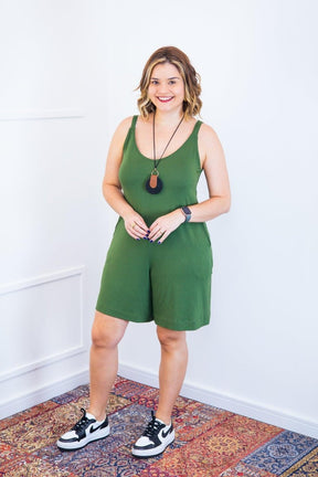 Macaquinho Kate - Midi Alça Larga