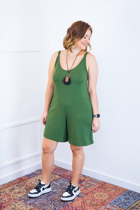 Macaquinho Kate - Midi Alça Larga