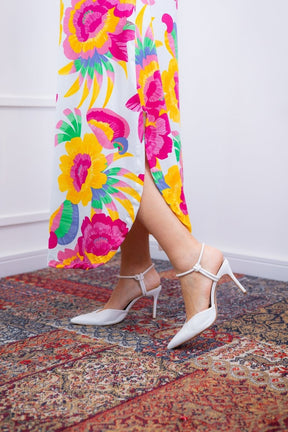 Vestido Antonella – Decote V com Fendas Laterais em Malha Confort Deluxe