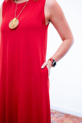 Vestido Daiane - Regata Longuete Mullet em Malha Confort