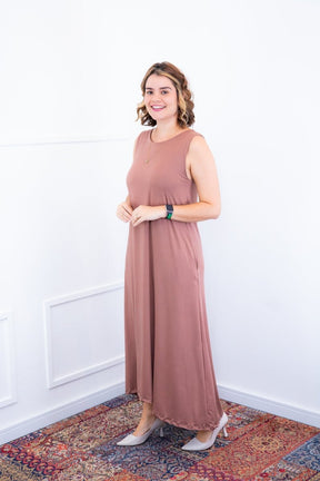 Vestido Daiane - Regata Longuete Mullet em Malha Confort